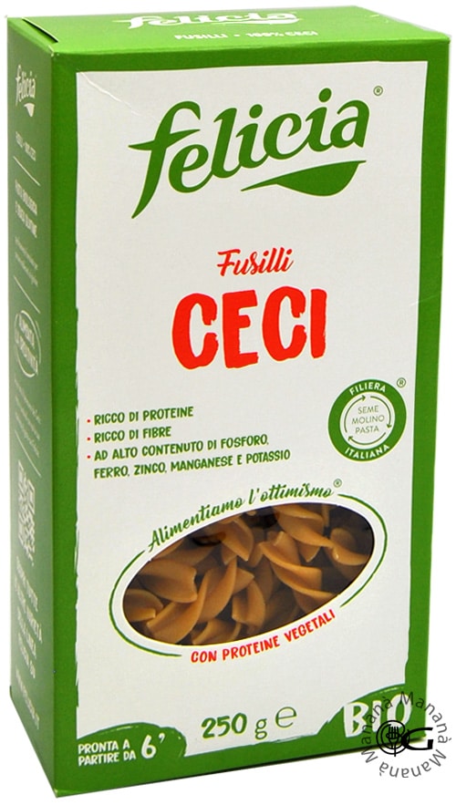Felicia Fusilli di Ceci Bio 250 g.