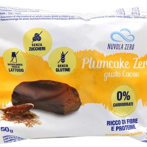 Nuvola Zero Plumcake Gusto Cacao 50 g.