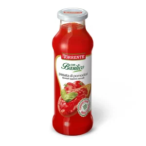 LA TORRENTE PASSATA DI POMODORO CON BASILICO 700 GR