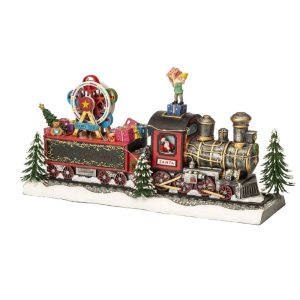 Lamart Carillon Treno con Luce e Movimento 38 cm