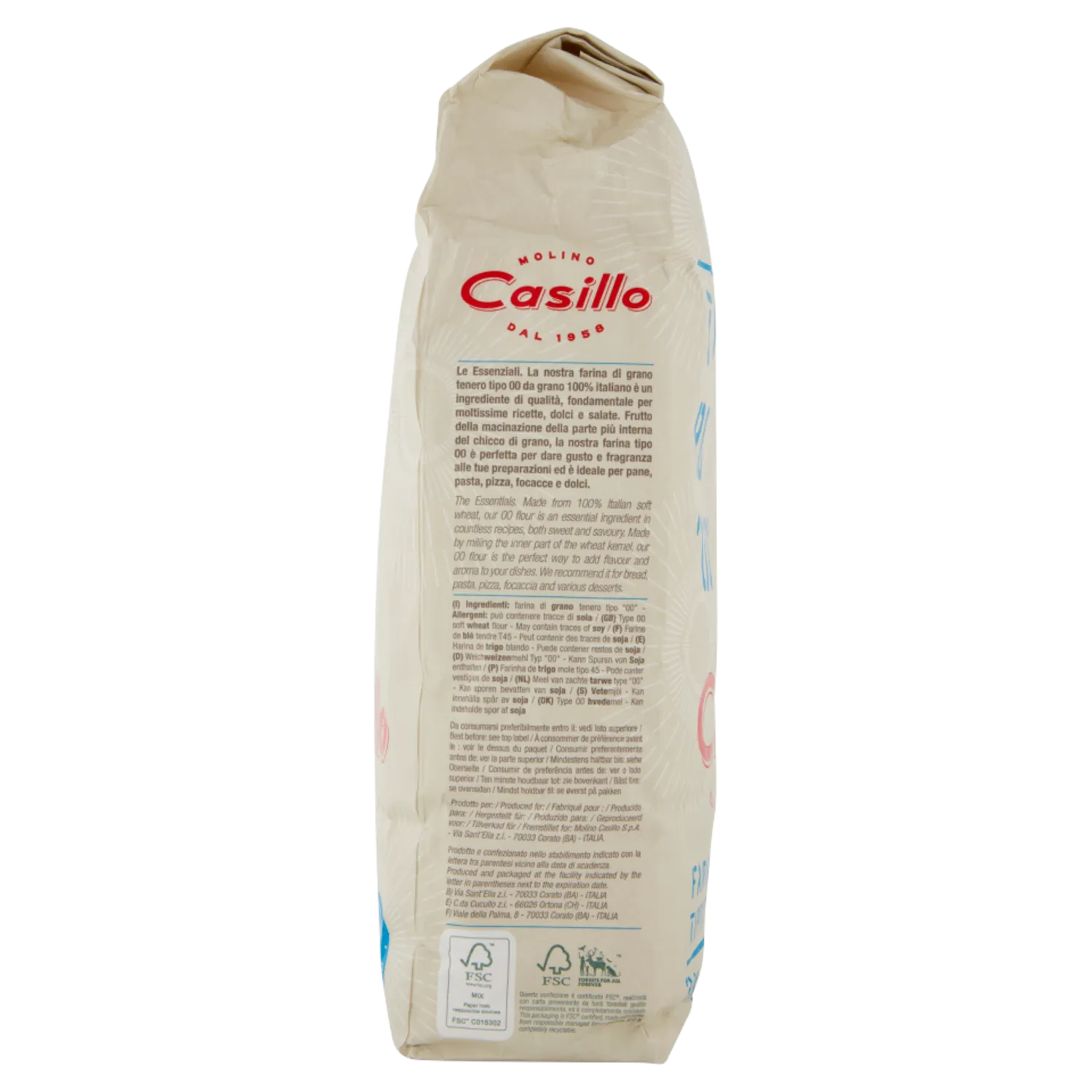 CASILLO FARINA TIPO 00 3 KG - immagine 5