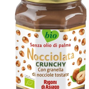 RIGONI DI ASIAGO CREMA SPALMABILE NOCCIOLATA CRUNCHY BIO 250 GR