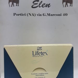 WELLA LIFETEX FIALE CAPELLI COADIUVANTE ANTICADUTA CON VITAMINA H 6 FIALE DA 6 ML