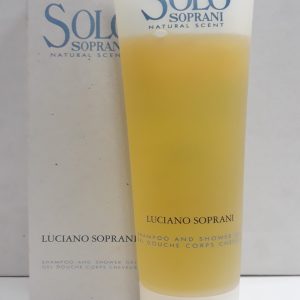 SOLO SOPRANI SHAMPOO AND SHOWER GEL 200 ML