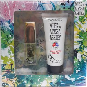 MUSK by ALYSSA ASHLEY CONFEZIONE REGALO EAU DE TOILETTE 15 ML+CREMA CORPO 100 ML