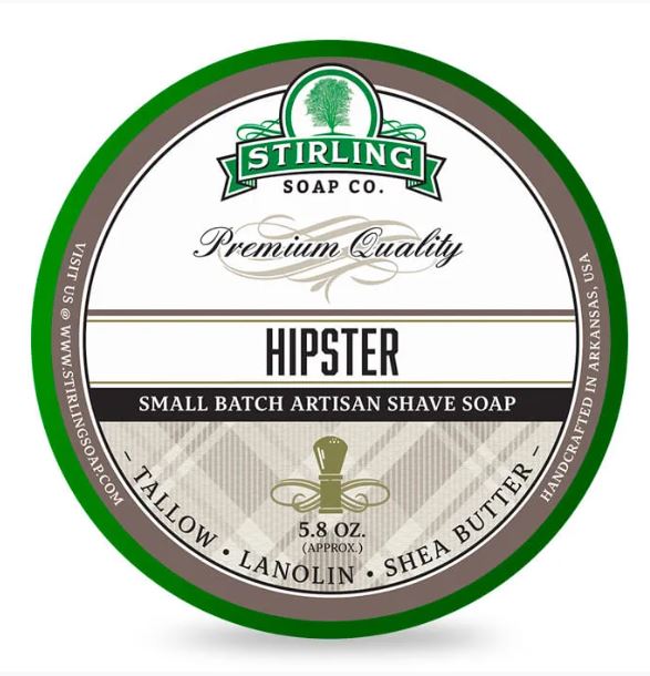 Stirling Soap Company Sapone da barba Hipster Sapone da barba