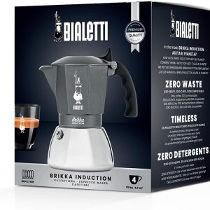 Bialetti moka a induzione Brikka induction
