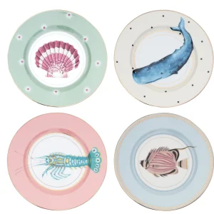 Yvonne Ellen Set 4 Piattini Dolce Under the Sea