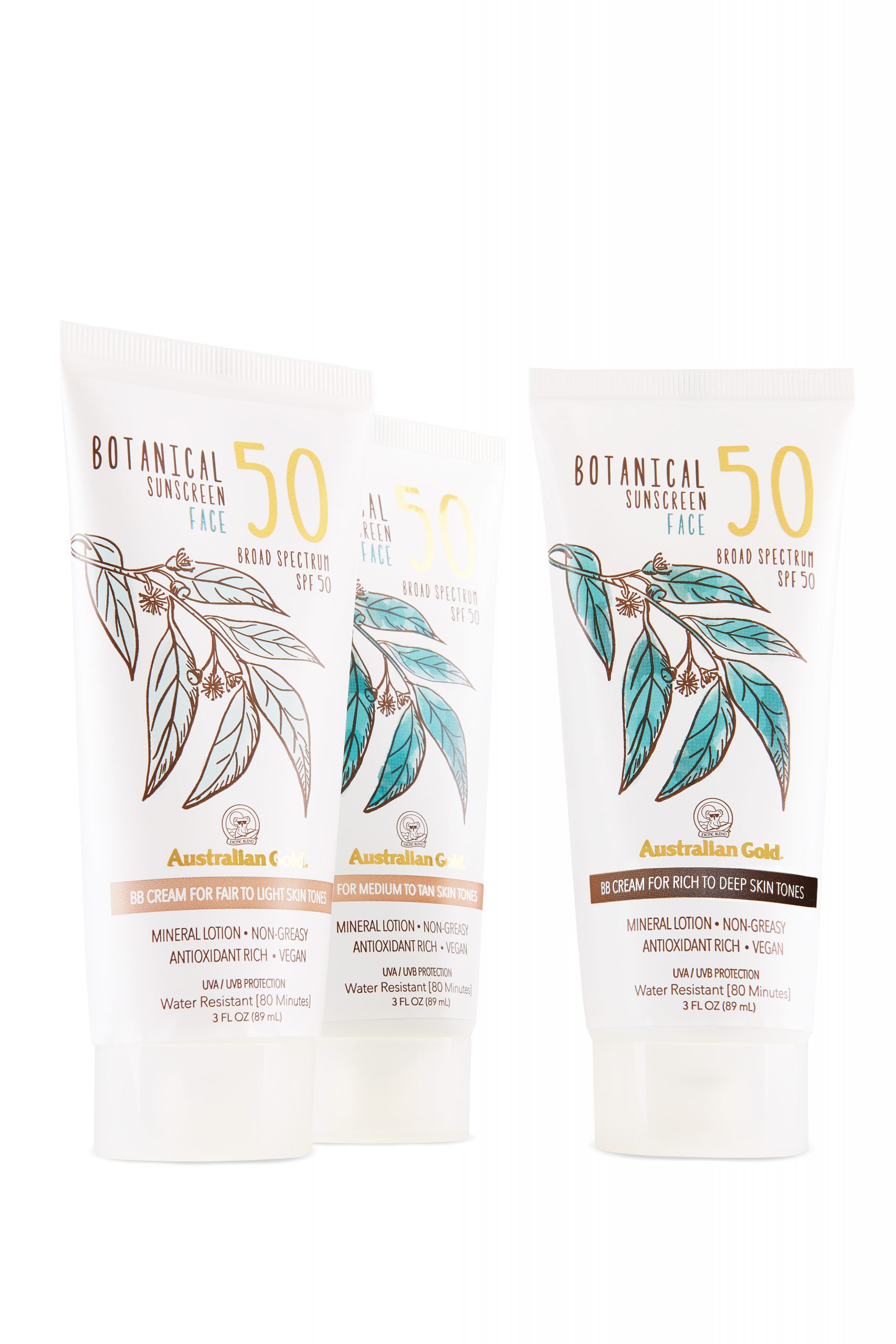 BOTANICAL SUNSCREEN-TINTED FACE MEDIUM-TAN SPF 50 89 ML – PROTEZIONE SOLARE MINERALE - immagine 3