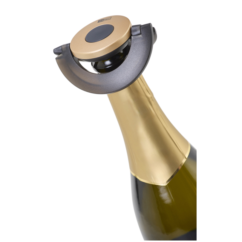 Tappo Spumante & Champagne “Gusto” AdHoc – nero&oro - immagine 3