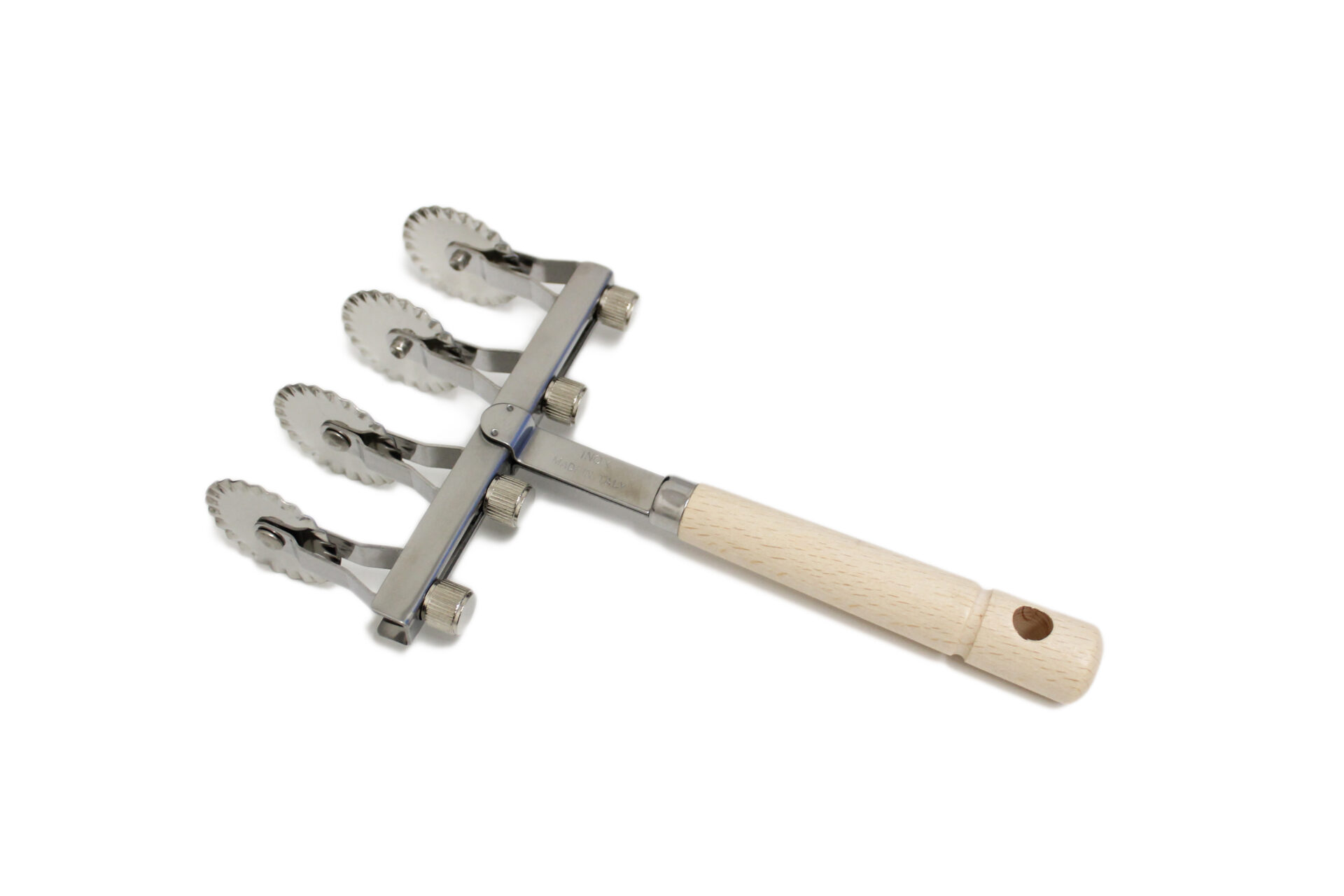 TAGLIAPASTA con 4 lame festonate regolabili - immagine 2