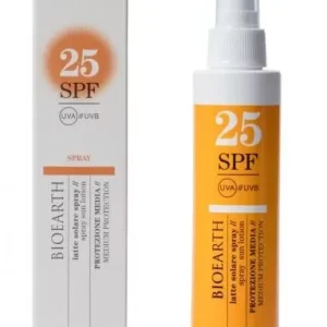 Latte Solare Spray SPF 25 Bioearth