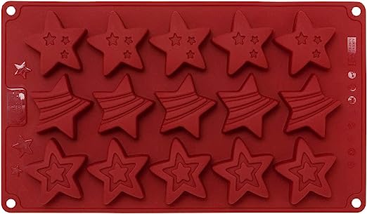 Stampo in Silicone Mini Tortini “Stelle di Natale” – Birkmann - immagine 3