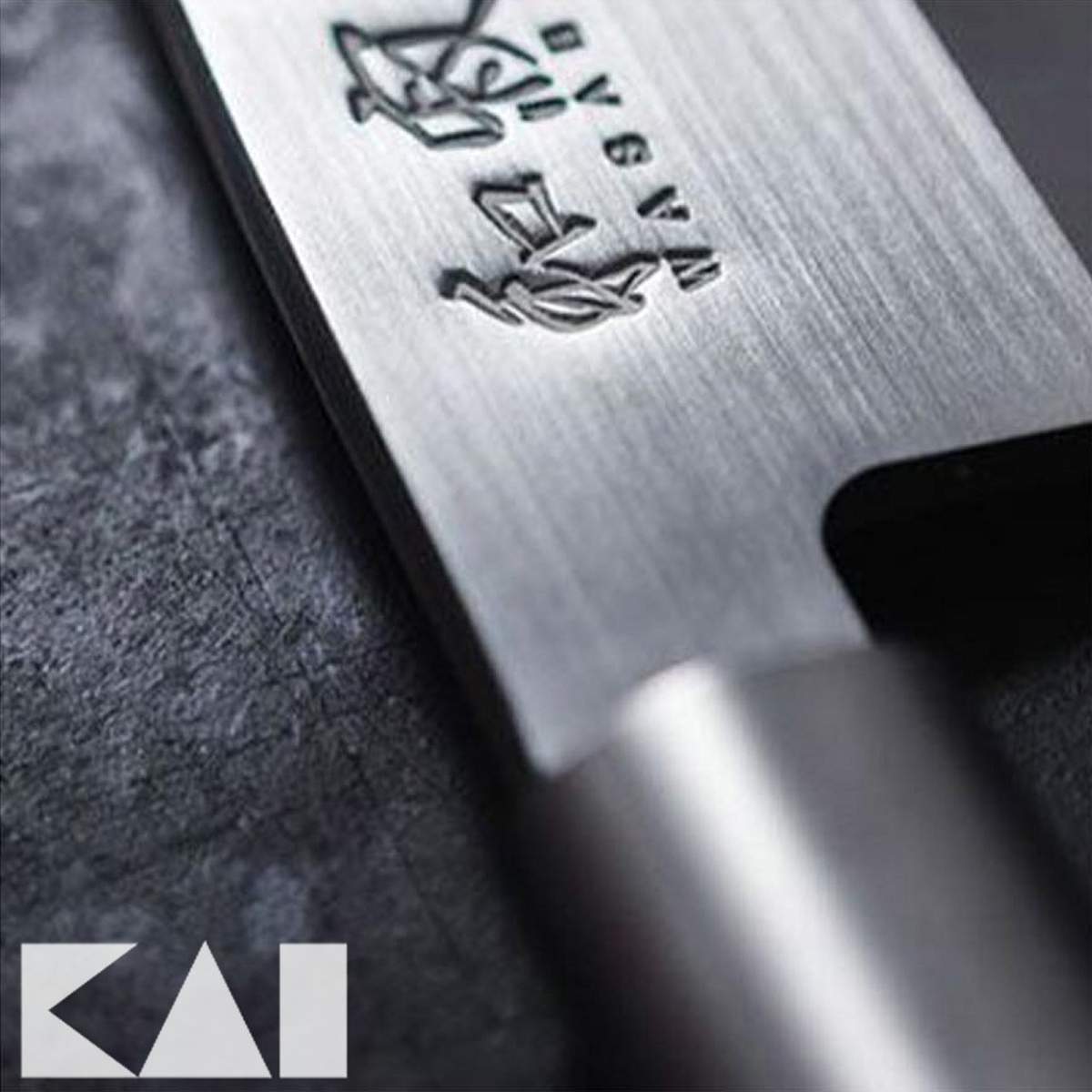 Coltello trinciante stretto Kai 23 cm 6723L Wasabi Black - immagine 4