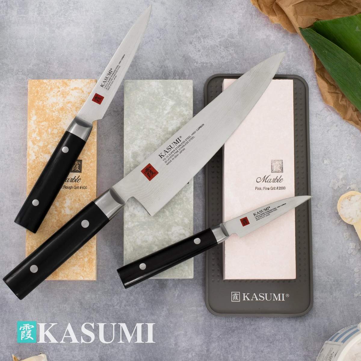 Pietra per affilare Kasumi in marmo grana 2000 K-80008 - immagine 4