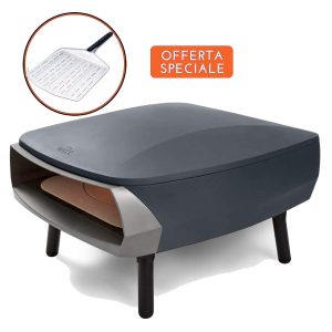 Kit forno pizza Etna Rotante 2.0 Witt + pala in alluminio 35 cm