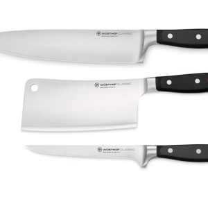 Set 3 coltelli da carne Wusthof serie Classic