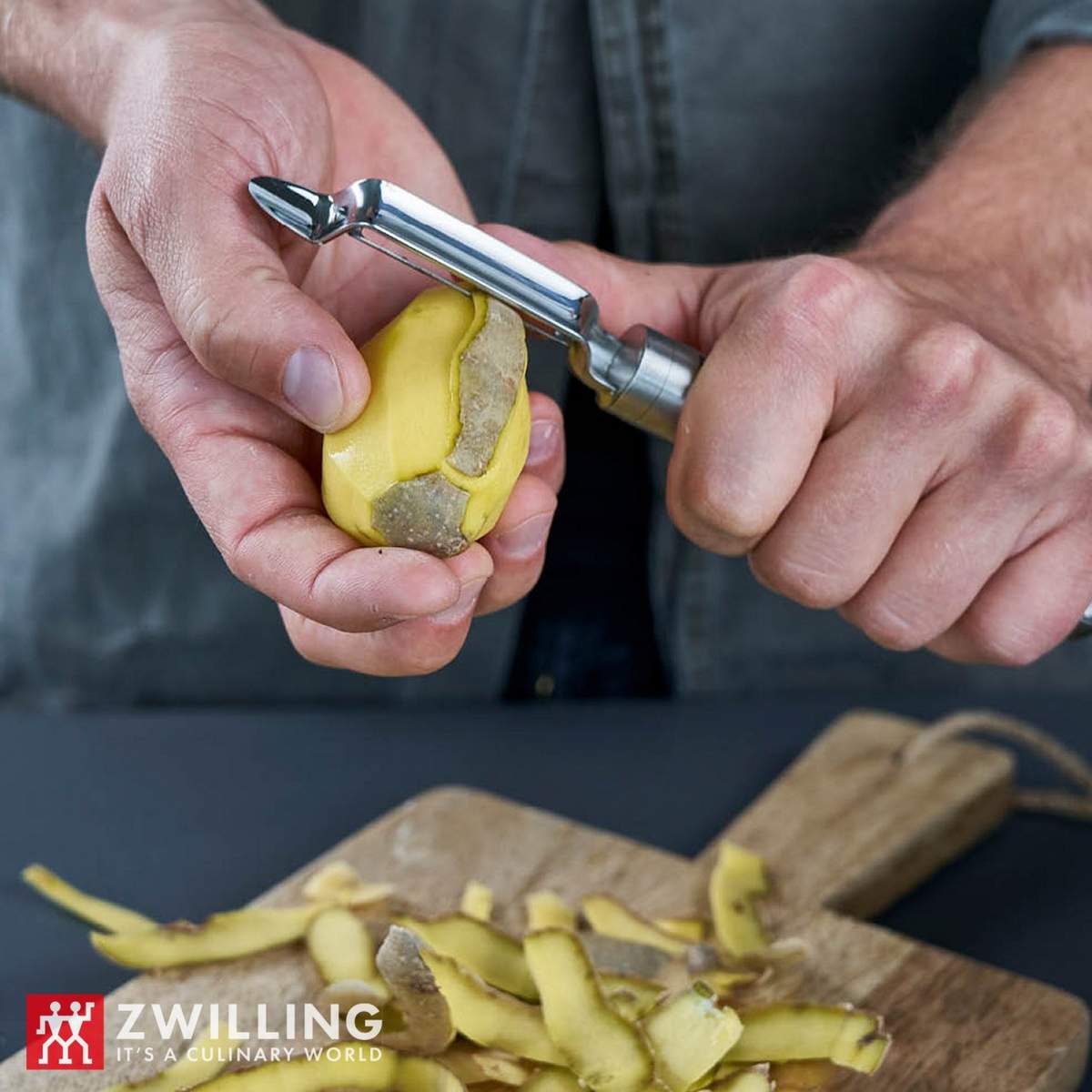 Pelapatate Zwilling Pro 21 cm argento 37160-036-0 - immagine 5