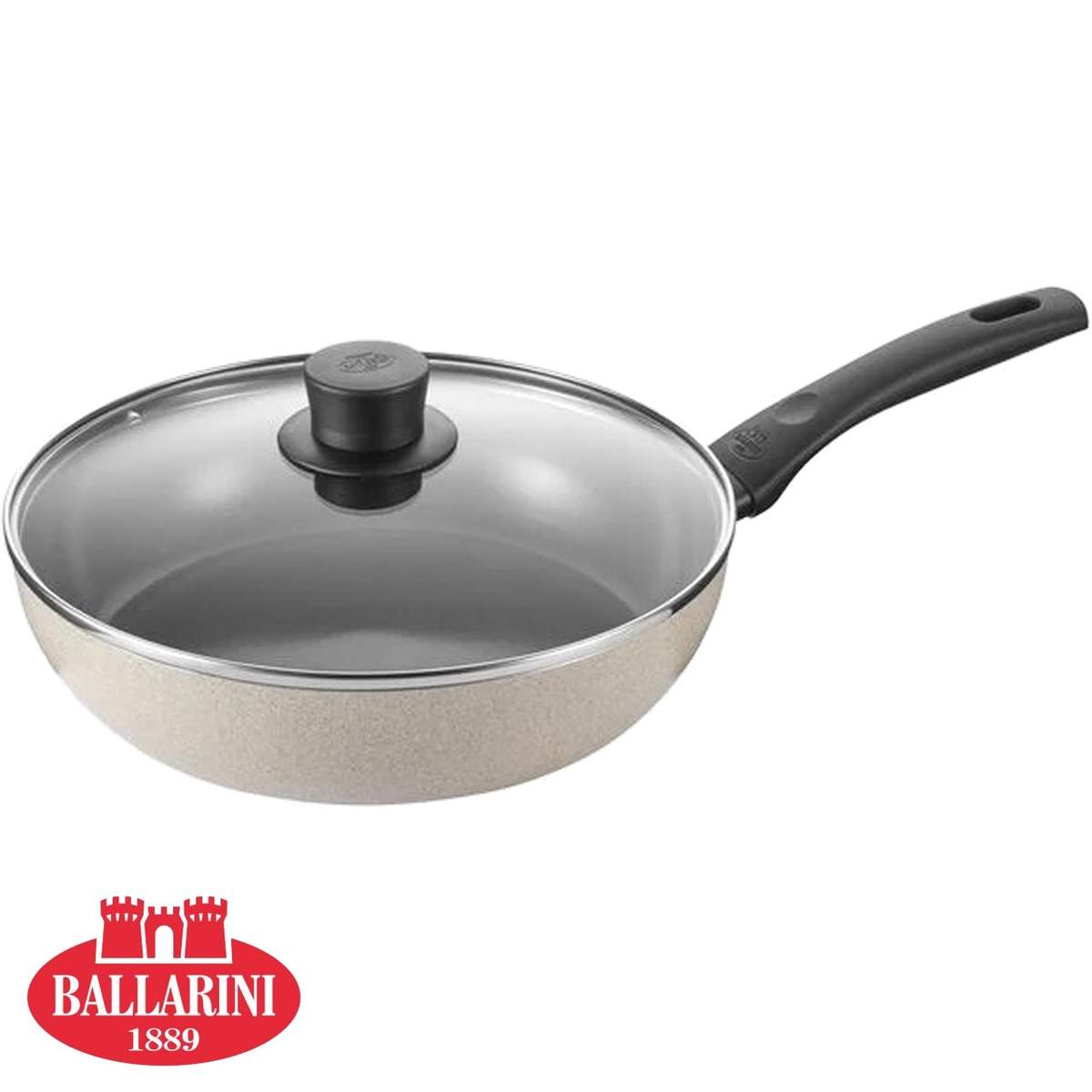 Tegame con coperchio Ballarini Ledro 28 cm Ceraforce 1027803 - immagine 3