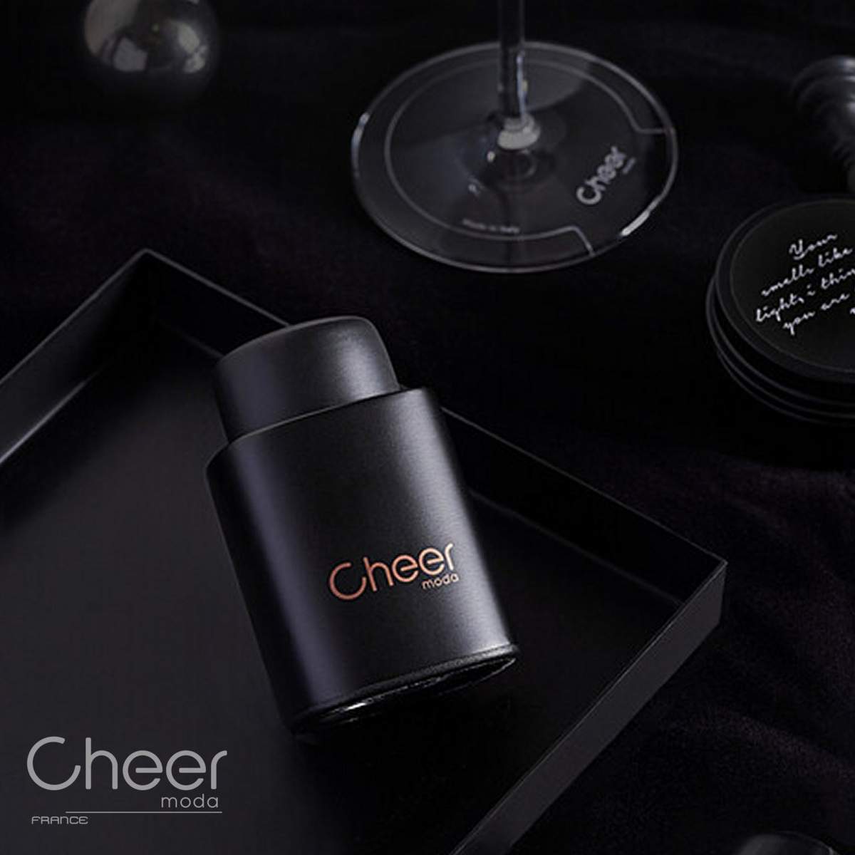 Peak tappo sottovuoto per vino Cheer Moda CH42858 - immagine 7