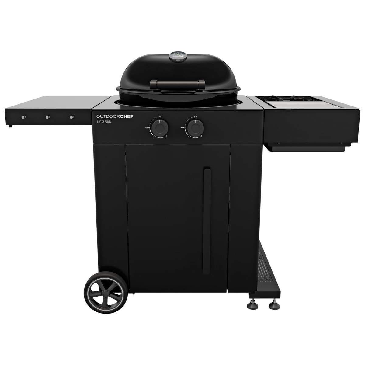 Barbecue sferico Outdoorchef Arosa 570 G Evo Plus Black a gas ODC 18.128.80