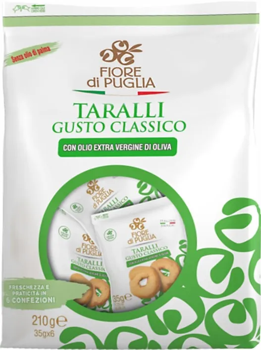FIORE DI PUGLIA TARALLI MULTIPACK 210GR - immagine 2