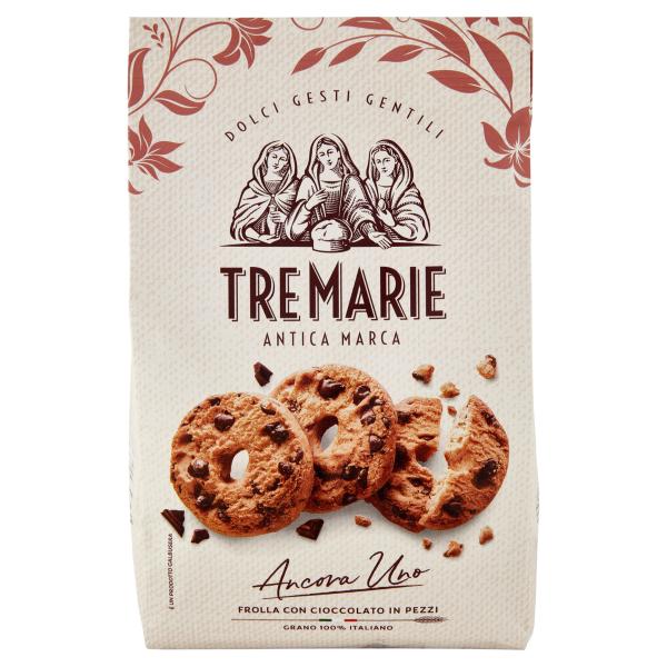 AncoraUno Biscotti con pezzi di cioccolato TRE MARIE 360gr