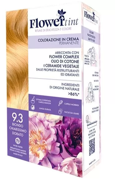 Flowertint 9.3 Biondo Chiarissimo Dorato - immagine 2