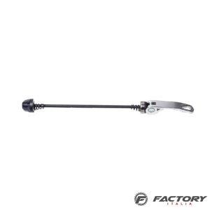 Bloccaggio mozzo ruota bici posteriore in alluminio silver