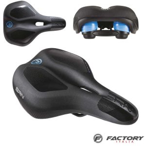 Sella bici memory foam flow Unisex BRN