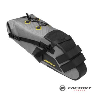 Borsa sottosella bikepacking  BRN Nomad taglia L grigia