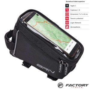 Borsetta per smartphone Easy S nera
