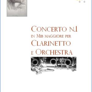 CONCERTO NR. 1 IN MIb PER CLARINETTO E ORCHESTRA – RID. CL. PF.
