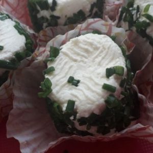 Caprino pasticcino con erba cipollina