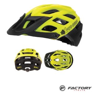 Casco MTB Enduro X-ranger giallo nero fluo taglia M