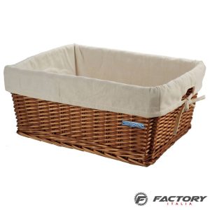 Cesto bici in vimini maxi BRN naturale