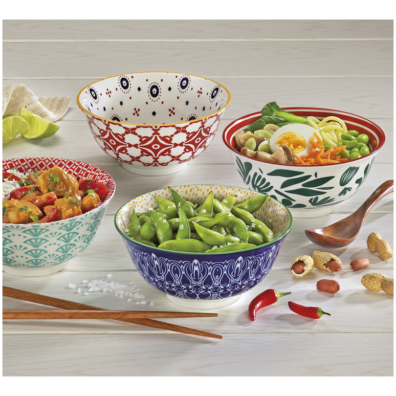 Ciotola in Porcellana “Amici – Foglie” – ml 500/cm 15,5×7 - immagine 4