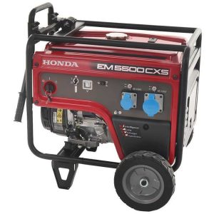 Honda GENERATORE DI CORRENTE CON AVR EM5500CXS2 AVVIAMENTO ELETTRICO 5,5KW