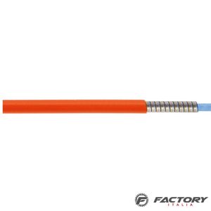 Guaina freno bicicletta Ø 5 mm con teflon arancio