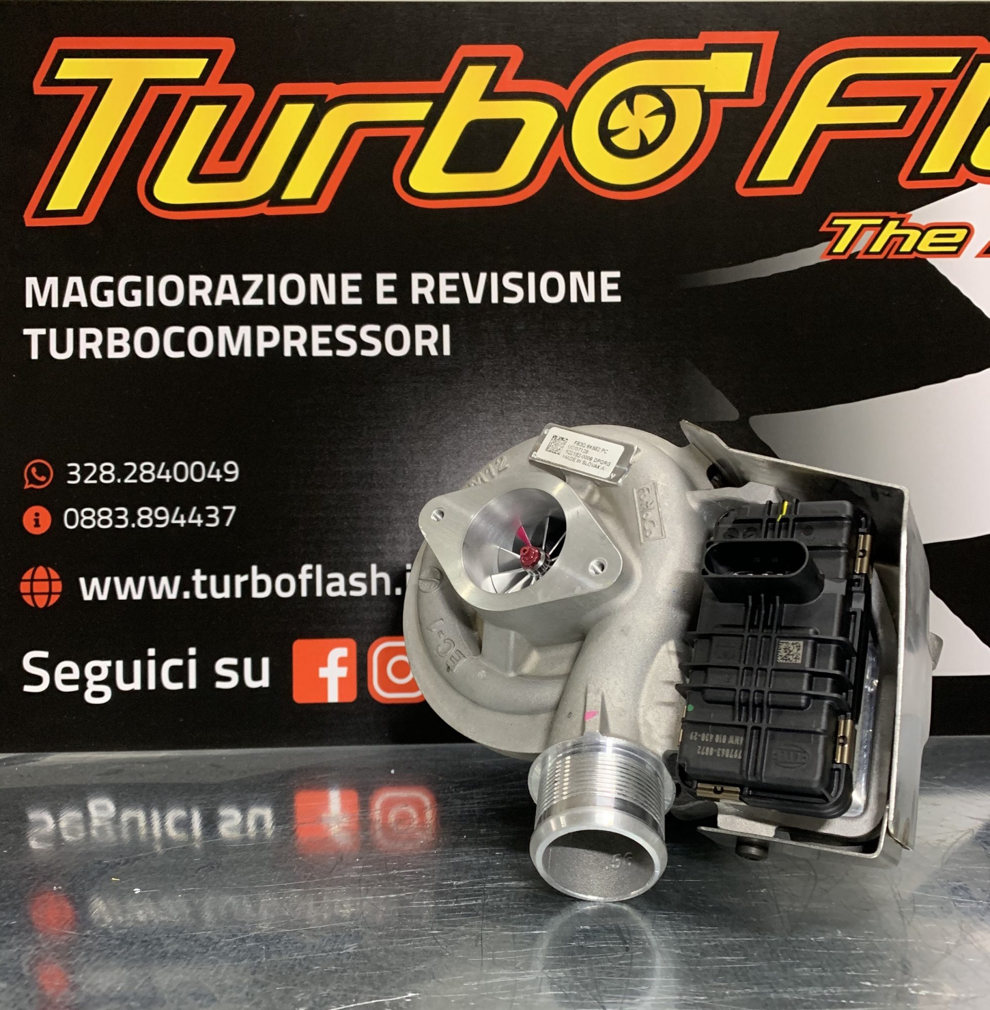 Turbo maggiorato per FORD 3.2 da 200cv fino a 270cv ( Livello 1* ) - immagine 2