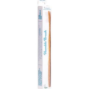 SPAZZOLINO DA DENTI IN BAMBOO BIANCO humble brush