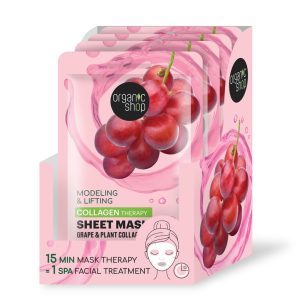COLLAGEN THERAPY SHEET MASK UVA E COLLAGENE VEGETALE organic shop