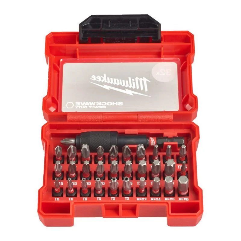 Milwaukee KIT INSERTI 32PZ SHOCKWAVE IMPACT DUTY , PER AVVITATORI - immagine 2