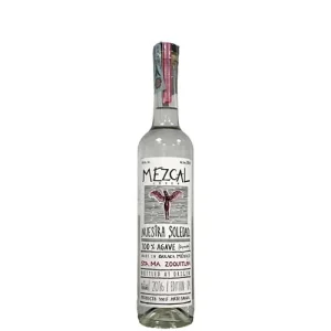 Mezcal Nuestra Soledad Sta.ma. Zoquitlan Joven  cl 70