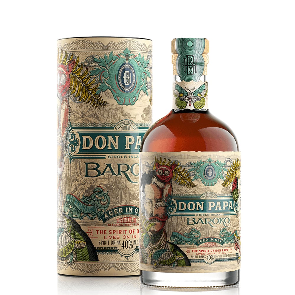 Rum Don Papa Baroko cl 70 Astucciato - immagine 2