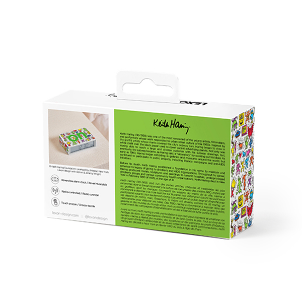 Lexon Sveglia Flip+ Happy Keith Haring - immagine 5