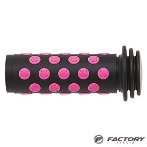 Manopole bici bimbo smile rosa