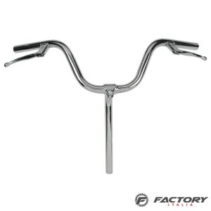 Manubrio bici pieghevole Ø 21 in acciaio