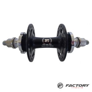 Mozzo Novatec Fixed bike posteriore nero