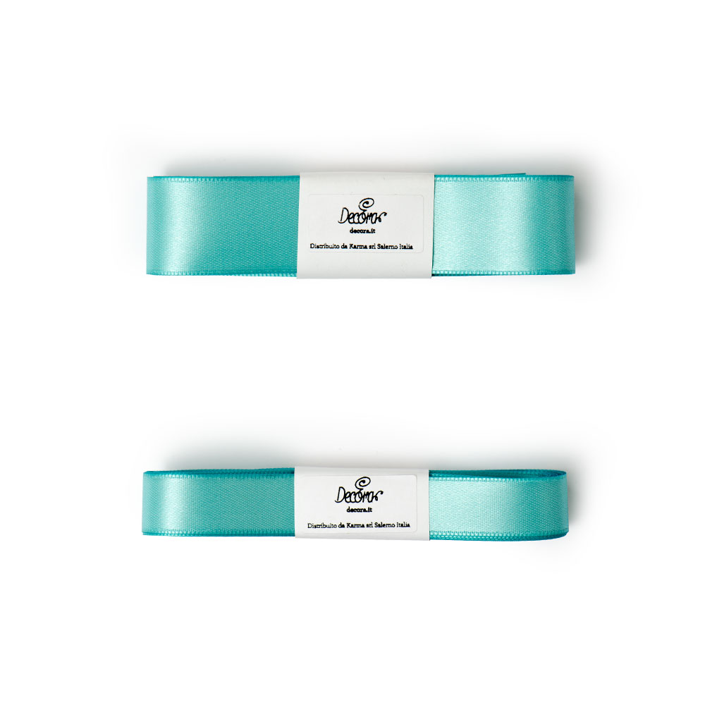 Nastro in Raso Alto cm 2,5Hx3 metri – Verde Chiaro - immagine 6